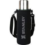 Stanley Neopren Stanley Termos Kılıfı ve Omuz Askısı - 1.0 Lt Adventure (Kulpsuz) - Siyah - Yeşil