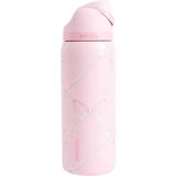 Stanley Owala Freesip 32 Oz 946 ml Paslanmaz Çelik Vakumlu Termos Matara - Pembe