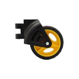 Stanley Pa566 Ft585 Ve Bh206 Taşıma Arabaları İçin Pu Yedek Sabit Teker Siyah