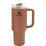 Stanley Quencher .0 Flowstate Pipetli Termos 1,18 L Kahverengi, Uzun Süre Sıcak/soğuk Tutar, Dayanık