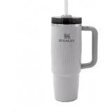 Stanley Quencher .0 Fluted Termos 0,59 L Gri, Uzun Süre Sıcak/soğuk Tutar, Dayanıklı Çelik Yapı, Pra