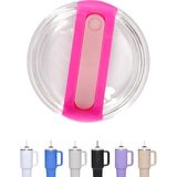 Stanley Quencher H2.0 40 Oz Termos Bardak Uyumlu Bpa Free Pipet Girişli Yedek Plastik Kapak - Pembe