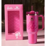 Stanley Quencher H2.0 Flowstate Barbie Pembe Termos Bardak 1.18 L - Koyu Pembe