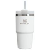 Stanley Quencher H2.0 FlowState Paslanmaz Çelik Vakum Yalıtımlı Bardak Kapaklı ve Pipetli Su, Buzlu Çay veya Kahve, Smoothie ve Daha Fazlası için, Don, 590 ml