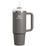 Stanley Quencher H2.0 FlowState Paslanmaz Çelik Vakum Yalıtımlı Bardak Kapaklı ve Pipetli Su, Buzlu Çay veya Kahve, Smoothie ve Daha Fazlası için, Taş, 850 ml