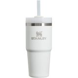Stanley Quencher H2.0 FlowState Paslanmaz Çelik Vakum Yalıtımlı Bardak Kapaklı ve Pipetli Su, Buzlu Çay veya Kahve, ve Daha Fazlası için, Don, 14 oz