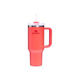 STANLEY Quencher H2.0 FlowState Pipetli Termos Bardak 0.89 Litre - Mercan (Hot Coral) | Paslanmaz Çelik