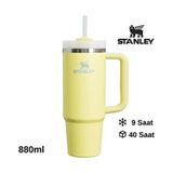 Stanley Quencher H2.o Flowstate 0.8 Lt Pipetli Termos Sarı Plastik Malzeme ile Dayanıklı