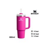 Stanley Quencher H2.O FlowState™ Tumbler Pipetli Termos 0.8L Pipetli Matara FUŞYA