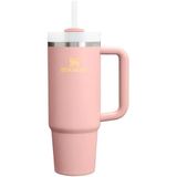 Stanley Quencher H2.o Flowstate Tumbler Pipetli Termos 0,89 Lt Peach Rose