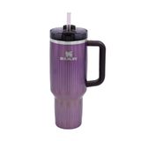 Stanley Quencher H2.O Fluted 10-13002-018 Pipetli Termos 1,18 L Koyu Mor