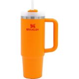 Stanley Quencher .o Flowstate Tumbler Pipetli Termos 0,89 L Turuncu, Uzun Süre Sıcak/soğuk Tutar, Da