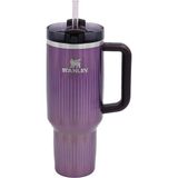 Stanley Quencher .o Fluted Pipetli Termos 1,18 L Koyu Mor, Uzun Süre Sıcak/soğuk Tutar, Dayanıklı Çe