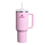 Stanley Quencher Pipetli 1,18 lt Pembe Şakayık Termos