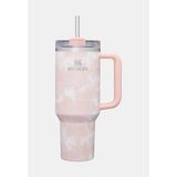 Stanley Quencher Pipetli Termos Bardak 1.18 Lt Pembe-Beyaz - 1,18 lt - Açık Pembe - Beyaz