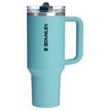 Stanley Quencher ProTour Kapaklı Hasır Bardak Sızdırmaz Kapaklı 40 oz | Entegre Pipet ve Sap | Seyahat için Uyumlu Bardak | Yalıtımlı Paslanmaz Çelik Bardak | BPA İçermez | Agave