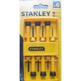 Stanley Saatçi Tornavida Seti Plastik Saplı