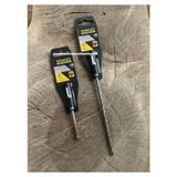 Stanley Sds Plus 6mm 6*160M Beton Taş Delme Ucu Mermer Granit Delici Uç 6*210M 2li - 16CM 21CM - Gri