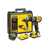 Stanley SFMCD726 18V 2.0AH V20 Şarjlı Matkap Seti - 1BW-Beyaz - 0,60 x 19 x 29 cm