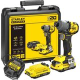 Stanley SFMCF830D2K-QW 2 Ah Akülü Darbeli Vidalama Makinesi