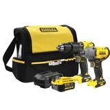 Stanley SFMCK217M1S Fatmax 18 V Kömürsüz Darbeli Matkap ve Somun Sıkma Seti