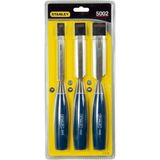 Stanley ST016128 3 Parça Iskarpela Seti Klasik Mavi Seri - 4 mm