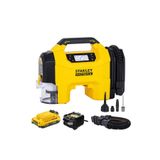Stanley Sxvı02001a 12v/18v 2ah Li-ion Şarjlı 160 Psı Dijital Göstergeli Lastik&yatak Şişirme Pompası