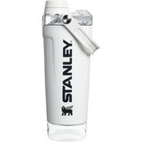 Stanley The Activate Shaker Bottle 20 Oz | 591 ml Sporcu Shaker Termos - Chalk - Beyaz - 590 ml