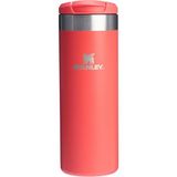 Stanley The Aerolight Transit Mug Termos Bardak 0.47 Litre Mercan (Hot Coral) Paslanmaz Çelik - Renkli
