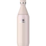 Stanley The All Day Slim 0.60L / 20Oz Soğuk Su Şişesi Termosu Rose