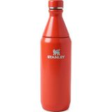 Stanley The All Day Slim Soğuk Su Termosu 0,6 L Kırmızı, Uzun Süre Sıcak/soğuk Tutar, Dayanıklı Çeli