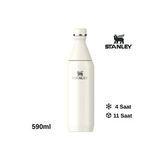 Stanley The All Day Slim Su Şişesi 0.59 L Termos Kamp Matara BEJ