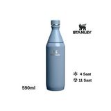 Stanley The All Day Slim Su Şişesi 0.59 L Termos Kamp Matara MAVİ
