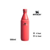Stanley The All Day Slim Su Şişesi 0.59 L Termos Kamp Matara (Mercan)