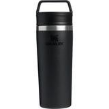 Stanley The Café-To-Go Travel Mug Seyahat Bardağı 0.47 L (16 Oz) - Black 2.0 - Siyah - 0,47 lt