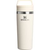 Stanley The Café-To-Go Travel Mug Seyahat Bardağı 0.47 L (16 Oz) - Cream Gloss - Krem - 0,47 lt
