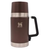 Stanley The Forge Thermal Food Jar Yemek Termosu 0,7 L Kahve, Uzun Süre Sıcak/soğuk Tutar, Dayanıklı - Siyah