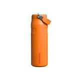 Stanley The Iceflow Bottle Flip Straw 2.0 0.70L Pipetli Termos 10-11283-395 Turuncu
