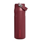 Stanley The Iceflow Bottle Flip Straw Pipetli Termos 2.0 0.7 L - (24 Oz) Cranberry