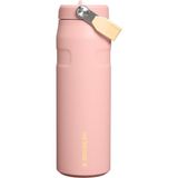 Stanley The Iceflow Bottle Flip Straw Pipetli Termos 2.0 0.7 L - (24 Oz) Peach Rose - Pembe - 700 ml
