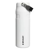 Stanley The IceFlow Flip Straw 2.0 Beyaz-Siyah 0.7 lt Pipetli Termos