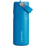 Stanley The Iceflow Flip Straw 2.0 Pipetli Termos 0.47 Lt (16 Oz) - Azure