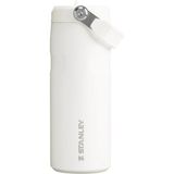 Stanley The Iceflow Flip Straw 2.0 Pipetli Termos 0.47 Lt (16 Oz) - Frost - Beyaz - 470 ml