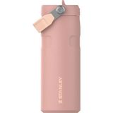 Stanley The IceFlow Flip Straw 2.0 Pipetli Termos Bardak 0.47 LT / Peach Rose