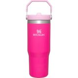 Stanley The Iceflow Flip Straw 2.0 Pipetli Termos Bardak 0,89 Lt - Pembe