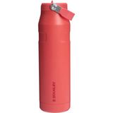 Stanley The Iceflow Flip Straw 2.0 Pipetli Termos Bardak 1,06 Lt Turuncu ve Küpküp Baharatlık Hediyeli