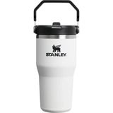 Stanley The Iceflow™ Flip Straw 2.0 Tumbler 0.59L / 20OZ Chalk Termos AS10134250117 - Metal