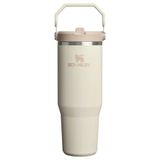 Stanley The IceFlow Flip Straw Krem 0.89 lt Pipetli Termos