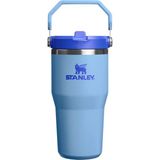 Stanley The Iceflow Flip Straw Mavi 0.60 lt Pipetli Termos Bardak