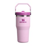 Stanley The Iceflow Flip Straw Pembe 0.60 lt Pipetli Termos Bardak